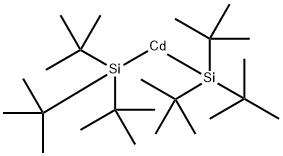 Bis(tri-tert-butylsilyl)cadmium 구조식 이미지