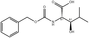 L-Leucine, 3-hydroxy-N-[(phenylmethoxy)carbonyl]-, threo- (9CI) Structure