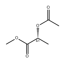 (R)-O-Acetyllactic acid Methyl Ester Structure