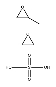 옥시란,메틸-,옥시란중합체,비스(황산수소),디암모늄염 구조식 이미지