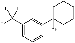 1-(3-(trifluoromethyl)phenyl)cyclohexanol Structure