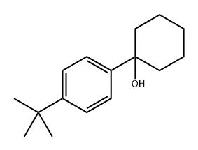 1-(4-(tert-butyl)phenyl)cyclohexanol 구조식 이미지