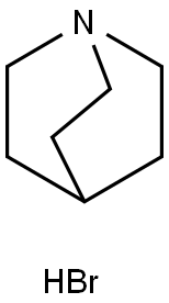 Quinuclidin-1-ium bromide Structure