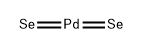 Palladium selenide (PdSe2) (6CI,7CI,9CI) Structure