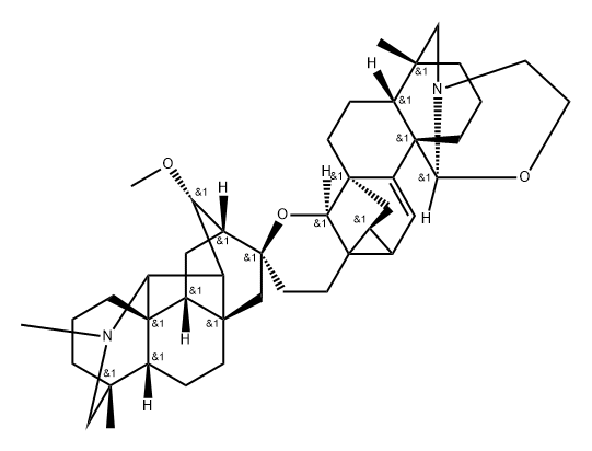 Staphisagnine Structure