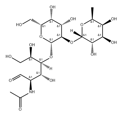 Type 2 blood-group H trisaccharide Structure