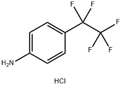 4-(pentafluoroethyl)aniline hydrochloride 구조식 이미지