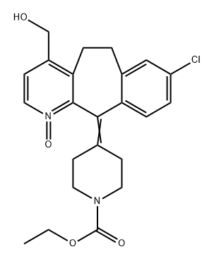 Loratadine Impurity 31 Structure