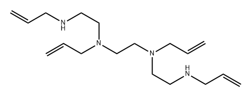 1,4,7,10-Tetraallyl-1,4,7,10-tetraazadedcan 구조식 이미지