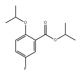 Propan-2-yl 5-fluoro-2-(propan-2-yloxy)benzoate Structure