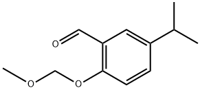 5-Isopropyl-2-(methoxymethoxy)benzaldehyde Structure