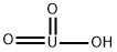 Uranium, hydroxydioxo- (9CI) Structure