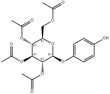 6129-66-4 4-hydroxyphenyl-β-D-Glucopyranoside-2,3,4,6-tetraacetate