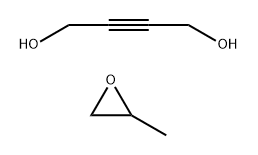 2-Butyn-1,4-diol, reaction product with 1-4.5 moles of methyloxirane Structure