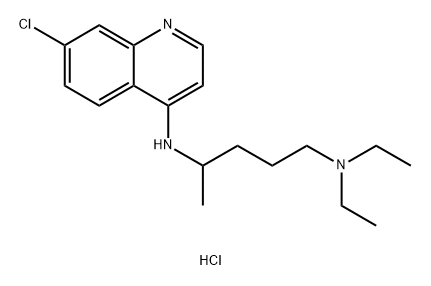 Chloroquine Hydrochloride Structure