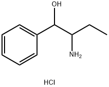 2-Amino-1-phenylbutan-1-ol hydrochloride Structure