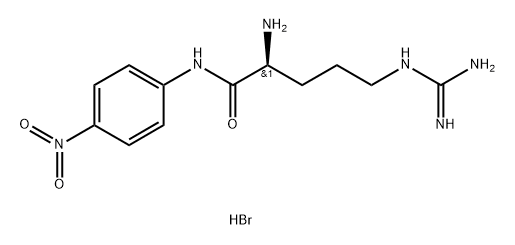 H-L-Arg-pna 2hbr Structure