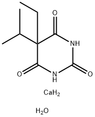 Probarbital calcium salt trihydrate Structure