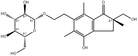 Onitisin 2'-O-glucoside 구조식 이미지