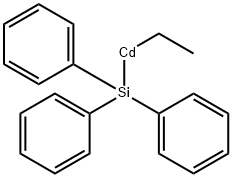 Ethyl(triphenylsilyl)cadmium Structure