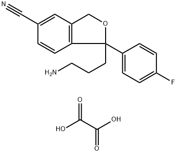 Didesmethylcitalopram oxalate salt 구조식 이미지