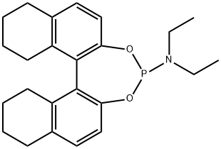 Dinaphtho[2,1-d:1',2'-f][1,3,2]dioxaphosphepin-4-amine, N,N-diethyl-8,9,10,11,12,13,14,15-octahydro-, (11bS)- (9CI) Structure