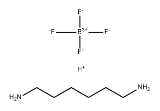 1,6-Hexanediamine, bis[tetrafluoroborate(1-)] (9CI) 구조식 이미지