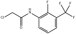 2-chloro-N-[2-fluoro-3-(trifluoromethyl)phenyl]acetamide Structure