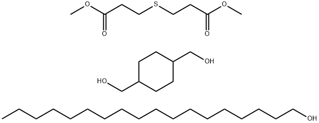 폴리(비닐알코올),티오디프로피온산에스테르 구조식 이미지