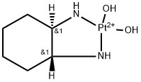 [SP-4-2-(trans)]-Diaqua(1,2-cyclohexanediamine-κN,κN′)platinum(2+) (ACI) Structure