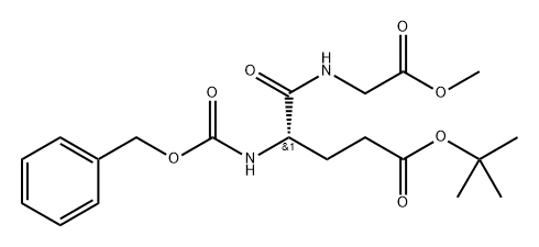 Cbz-Glu(OtBu)-Gly-OMe Structure