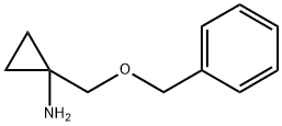 1-((Benzyloxy)methyl)cyclopropan-1-amine 구조식 이미지