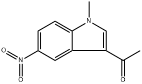 1-(1-Methyl-5-nitro-1H-indol-3-yl)-ethanone Structure