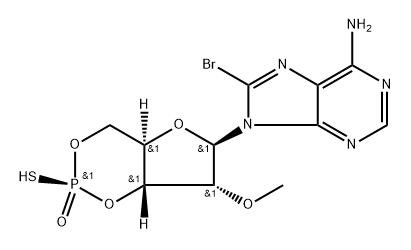 Sp-8-Br-2'-O-Me-cAMPS Structure