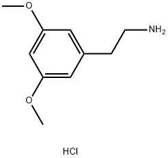 Benzeneethanamine, 3,5-dimethoxy-, hydrochloride (1:1) 구조식 이미지
