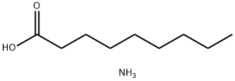 Nonanoicacid,ammoniumsalt(1:1) Structure