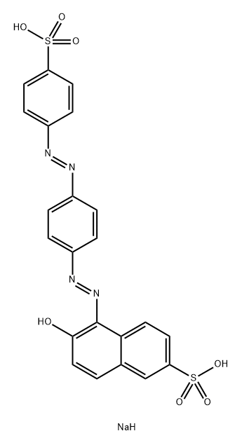 Acid Red 142 구조식 이미지