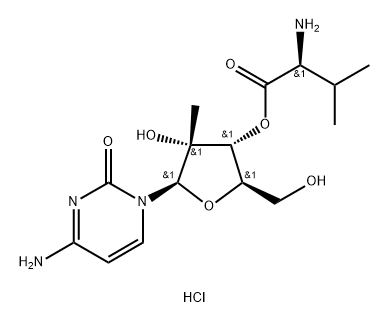 Valopicitabine dihydrochloride Structure