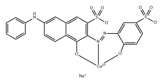 Direct violet 56 (C.I. 17510) Structure