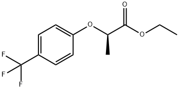 ethyl (R)-2-(4-(trifluoromethyl)phenoxy)propanoate Structure