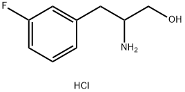 Benzenepropanol, β-amino-3-fluoro-, hydrochloride (1:1) Structure