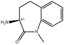 (S)-3-Amino-1-methyl-1,3,4,5-tetrahydro-benzo[b]azepin-2-one Structure