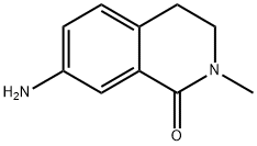 1(2H)-Isoquinolinone,7-amino-3,4-dihydro-2-methyl-(9CI) 구조식 이미지