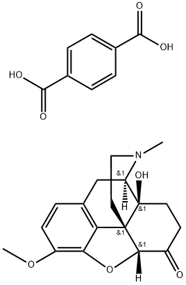 Oxycodone terephthalate (salt) Structure