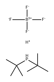 Phosphine, bis(1,1-dimethylethyl)-, tetrafluoroborate(1-) (9CI) Structure