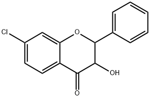 7-Chloro-3-hydroxy-2-phenylchroman-4-one 구조식 이미지