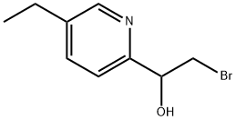 2-피리딘메탄올,알파-(브로모메틸)-5-에틸-(9CI) 구조식 이미지