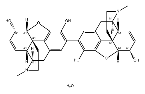 Morphine Related Compound B CII (20 mg) (Pseudomorphine) 구조식 이미지