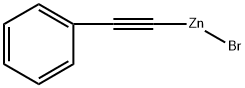 Phenylethynylzinc bromide 구조식 이미지