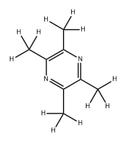 Pyrazine, tetra(methyl-d3)- (9CI) Structure